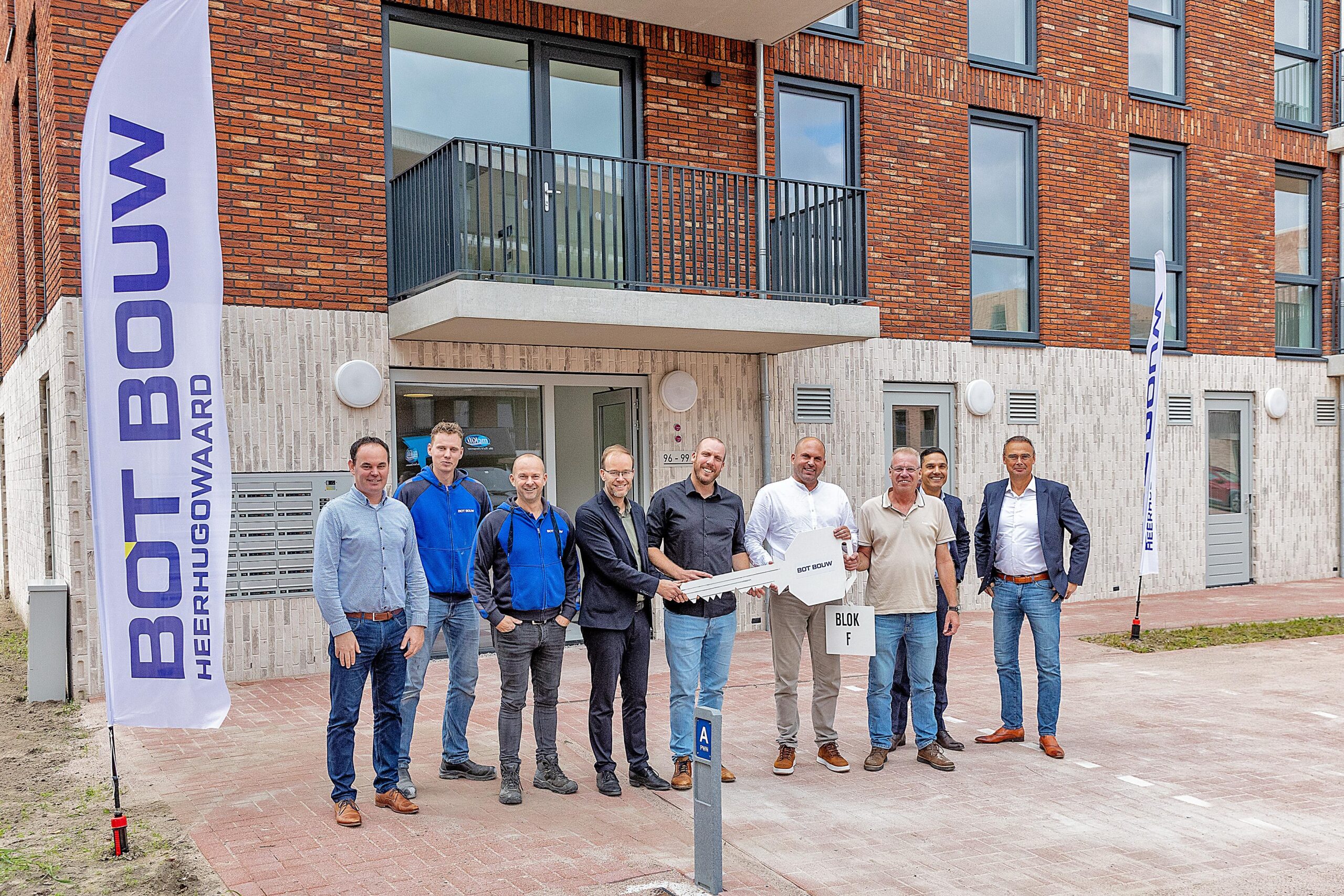 Oplevering huurwoningen De Veldwachter