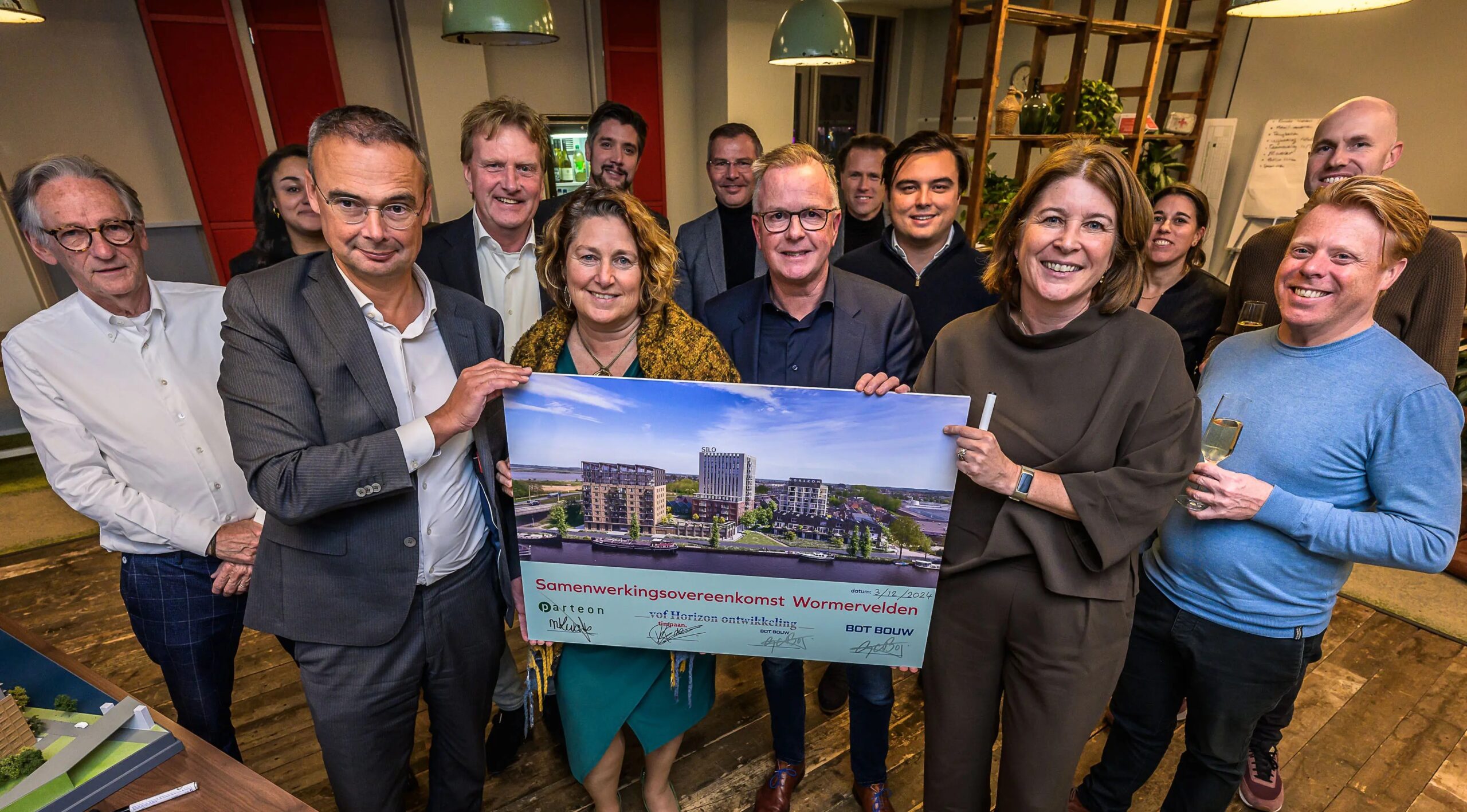 Parteon, Timpaan en Bot Bouw tekenen voor 220 nieuwbouwwoningen in Wormer